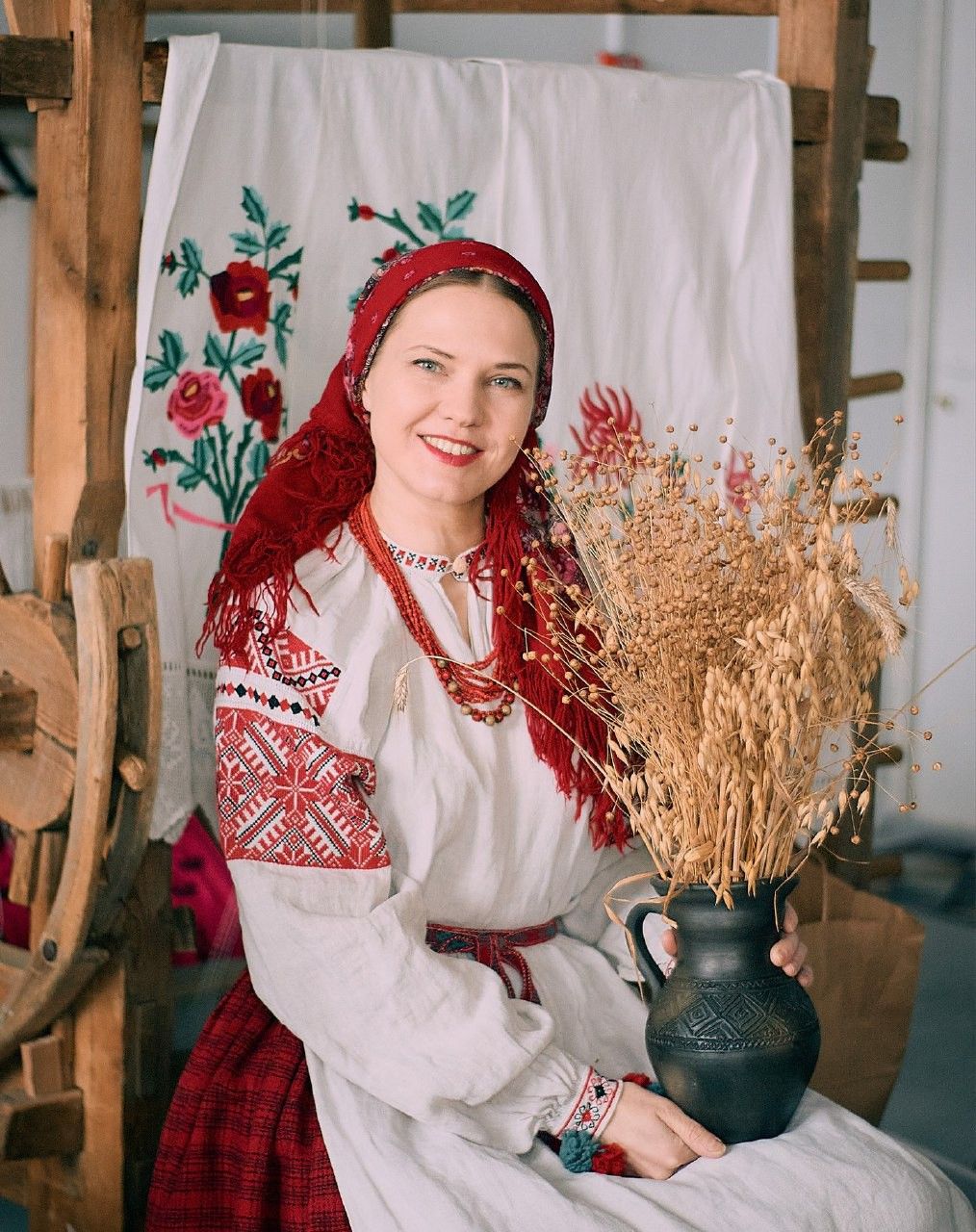 Women in Slavic costumes in Joao Pesoa